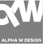 Logo entreprise Alpha W Design
