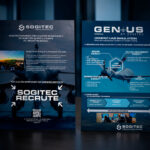 Brochures produits pour Sogitec : quand le print sert la marque employeur